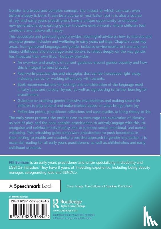 Benham, Fifi - Supporting Wellbeing through Gender-Inclusive Practices