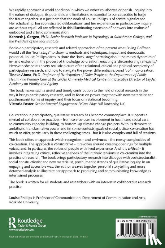 Phillips, Louise - Embracing the Messy Complexities of Co-Creation