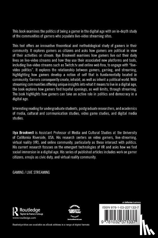 Brookwell, Ilya (University of California Riverside - Gamer Citizens