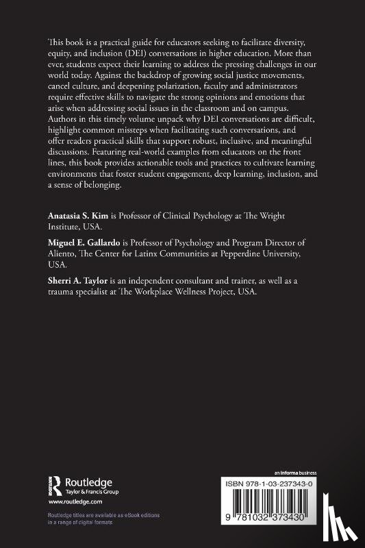  - Cultivating Equitable and Inclusive Conversations in Higher Education