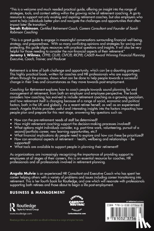 Mulvie, Angela (Corporate Elevation International - Coaching for Retirement