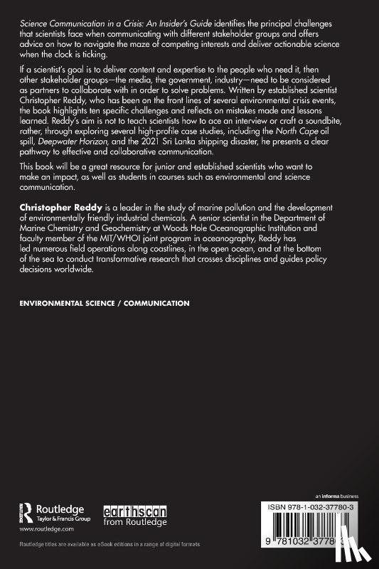 Reddy, Christopher - Science Communication in a Crisis