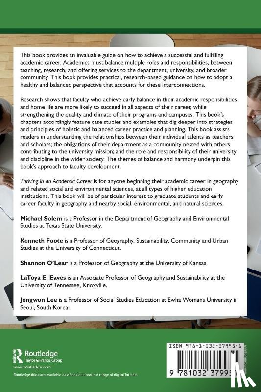  - Thriving in an Academic Career