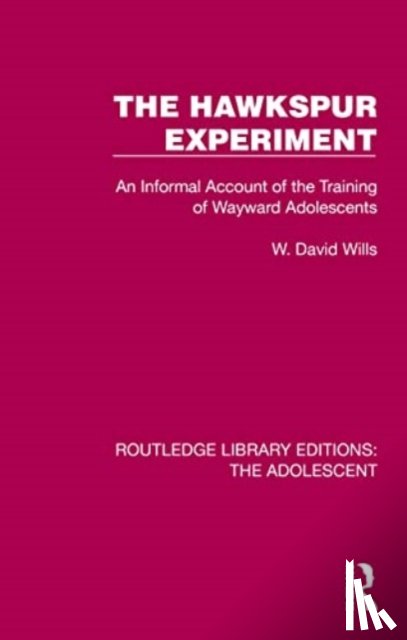 Wills, W. David - The Hawkspur Experiment