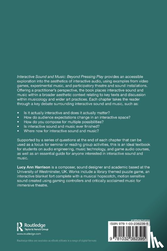Harrison, Lucy Ann - Interactive Sound and Music