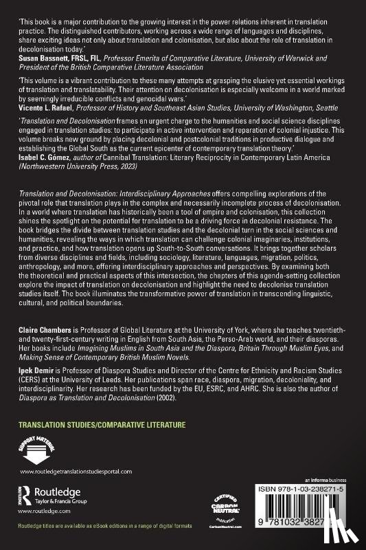  - Translation and Decolonisation