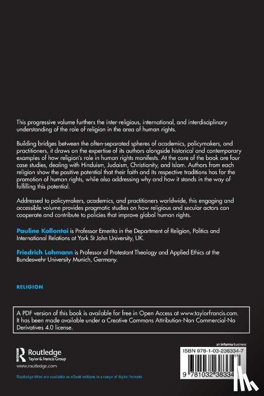 Kollontai, Pauline, Lohmann, Friedrich - On the Significance of Religion for Human Rights