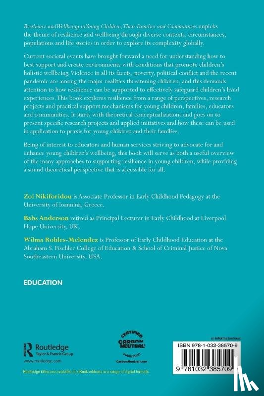  - Resilience and Wellbeing in Young Children, Their Families and Communities