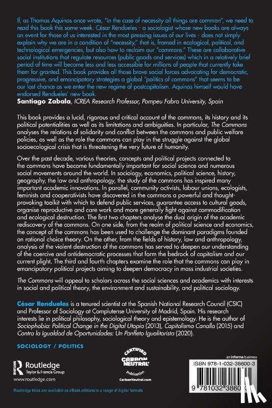 Rendueles, Cesar (Spanish National Research Council) - The Commons