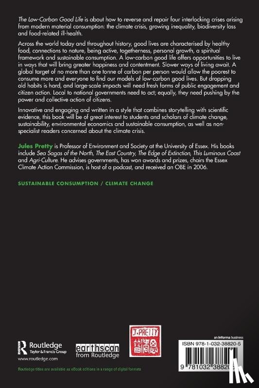 Pretty, Jules - The Low-Carbon Good Life
