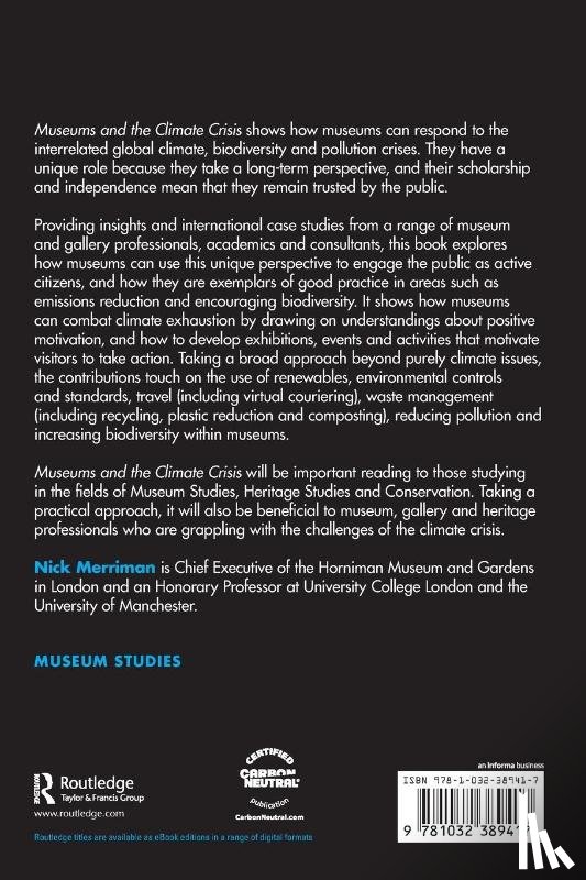  - Museums and the Climate Crisis