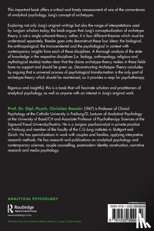Roesler, Christian - Deconstructing Archetype Theory