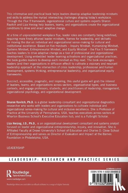 Ravitch, Sharon (University of Pennsylvania, Herzog, Liza - Leadership Mindsets for Adaptive Change