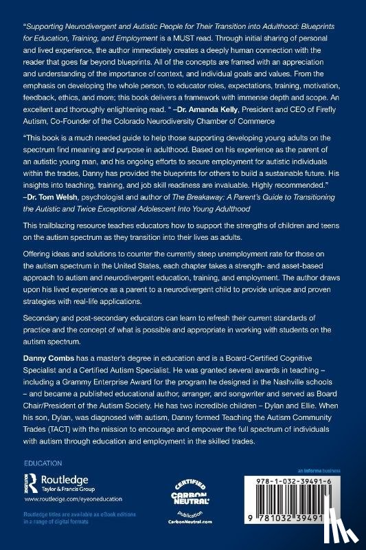 Combs, Danny - Supporting Neurodivergent and Autistic People for Their Transition into Adulthood
