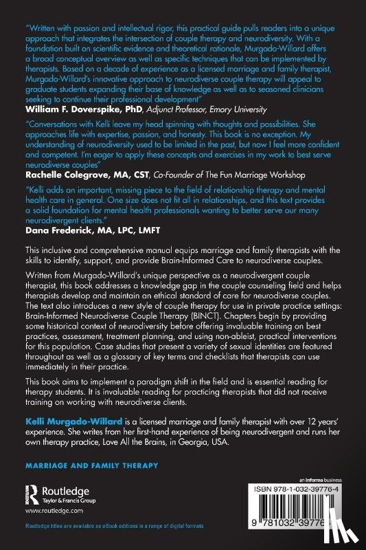 Murgado-Willard, Kelli - Neurodiverse Couple Therapy