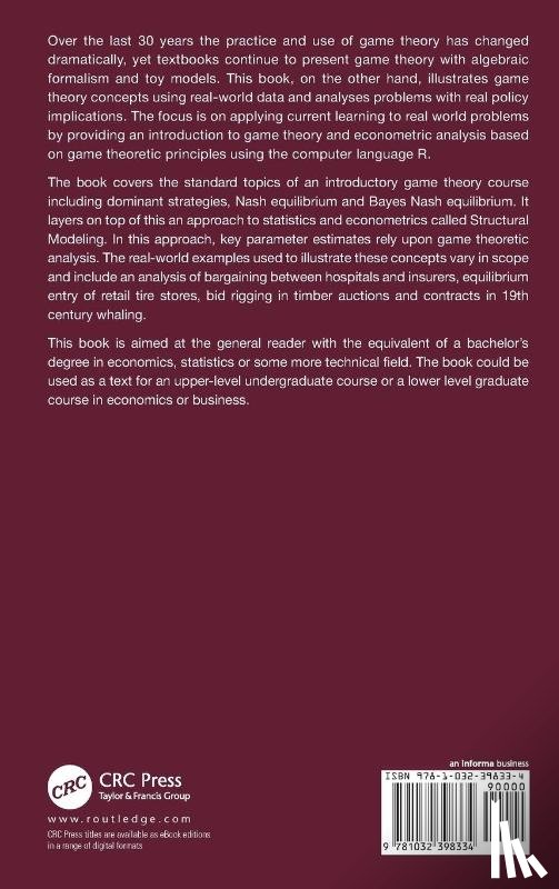 Adams, Christopher P. (Federal Trade Commission) - Game Theory for Applied Econometricians