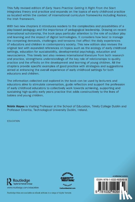 Hayes, Noirin (Dublin Institute of Technology - Early Years Practice
