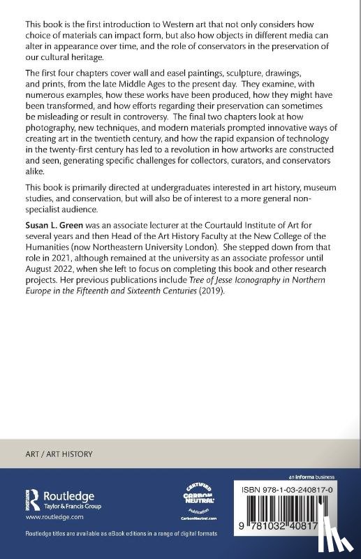 Green, Susan L. - An Introduction to the Making of Western Art
