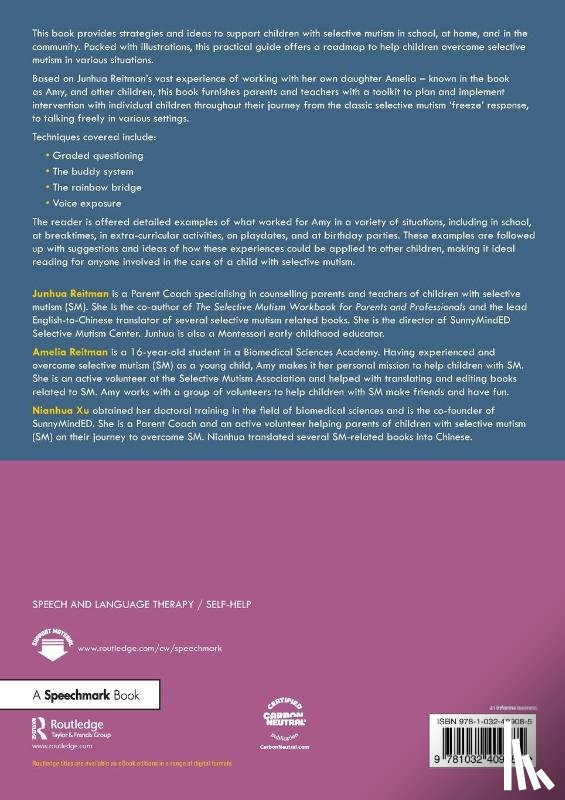 Reitman, Junhua, Reitman, Amelia, Xu, Nianhua - Supporting your Child with Selective Mutism