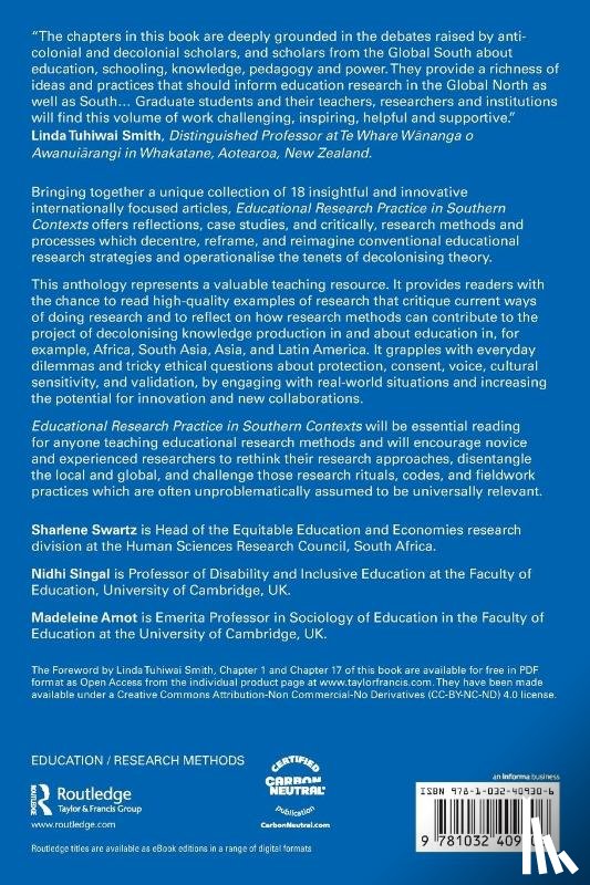  - Educational Research Practice in Southern Contexts