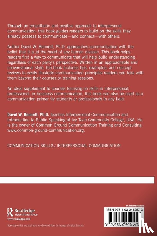 Bennett, David W. (Ivy Tech Community College - Creating Common Ground Connections