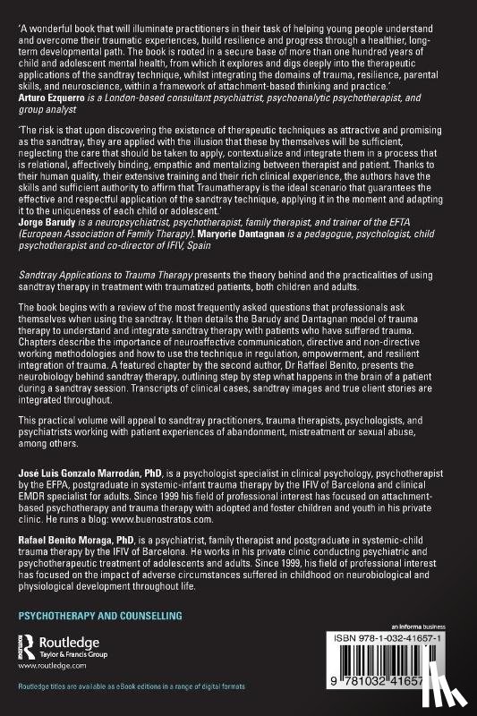 Marrodan, Jose Luis Gonzalo, Moraga, Rafael Benito - Sandtray Applications to Trauma Therapy