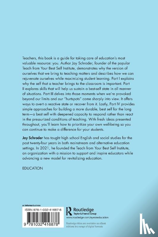 Schroder, Jay - Teach from Your Best Self