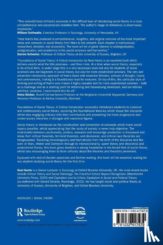 Harris, Neal - Foundations of Social Theory