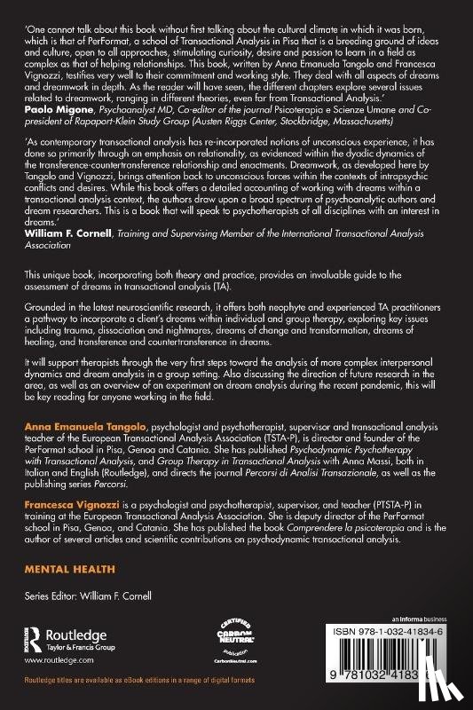 Tangolo, Anna Emanuela, Vignozzi, Francesca - Working with Dreams in Transactional Analysis