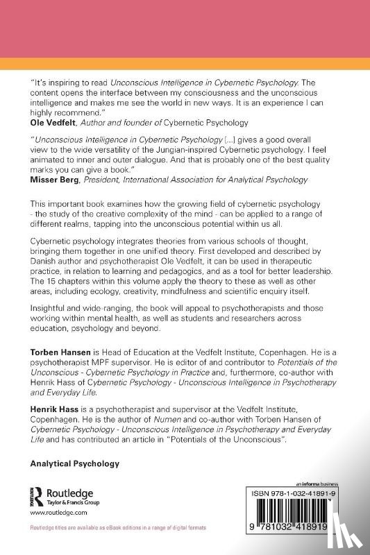  - Unconscious Intelligence in Cybernetic Psychology