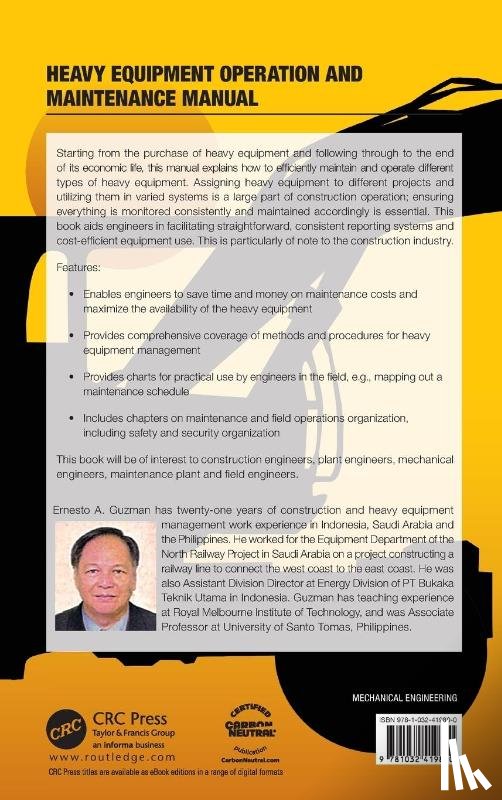 Guzman, Ernesto A. (Asian Institute of Management - Heavy Equipment Operation and Maintenance Manual