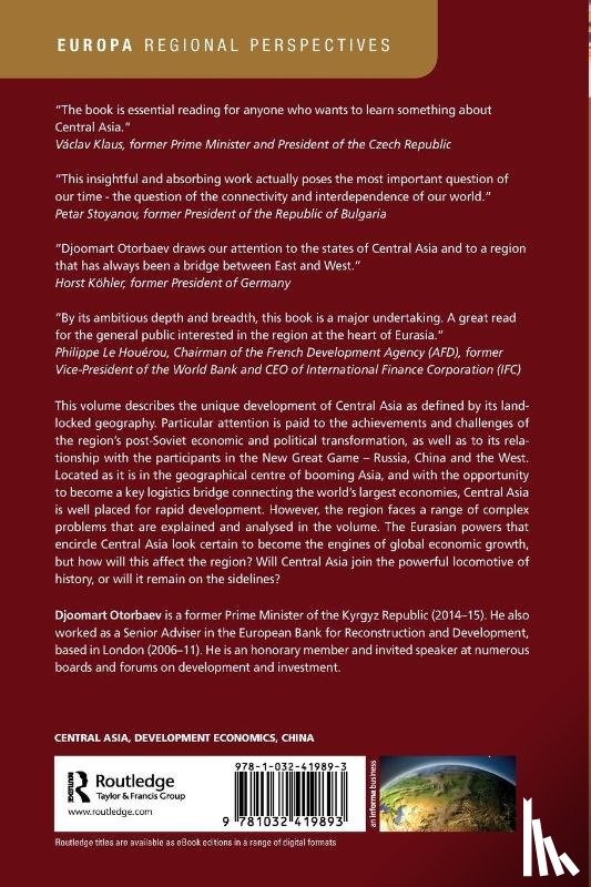 Otorbaev, Djoomart - Central Asia's Economic Rebirth in the Shadow of the New Great Game