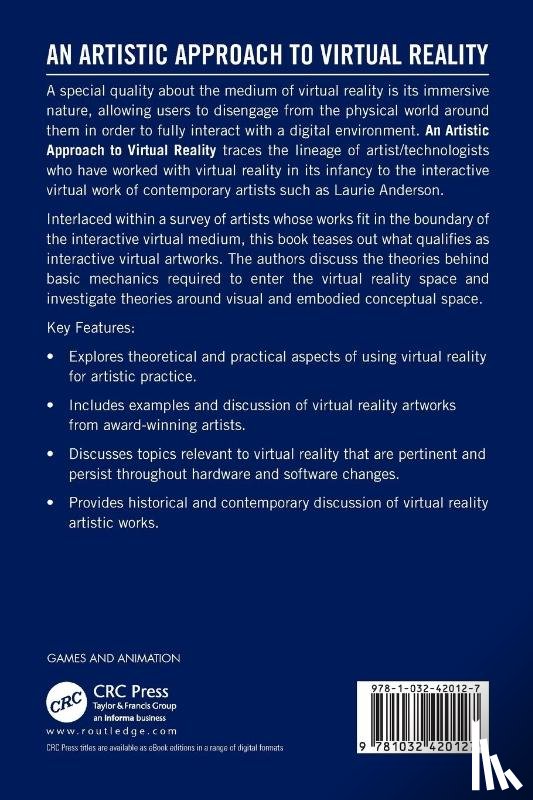 Tornatzky, Cyane (Colorodo State University, Kelley, Brendan - An Artistic Approach to Virtual Reality