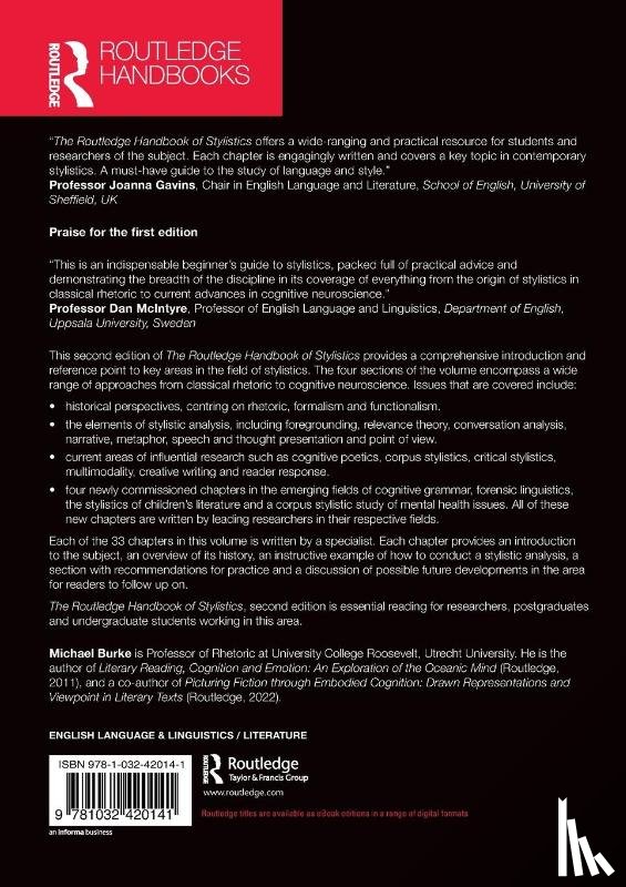  - The Routledge Handbook of Stylistics