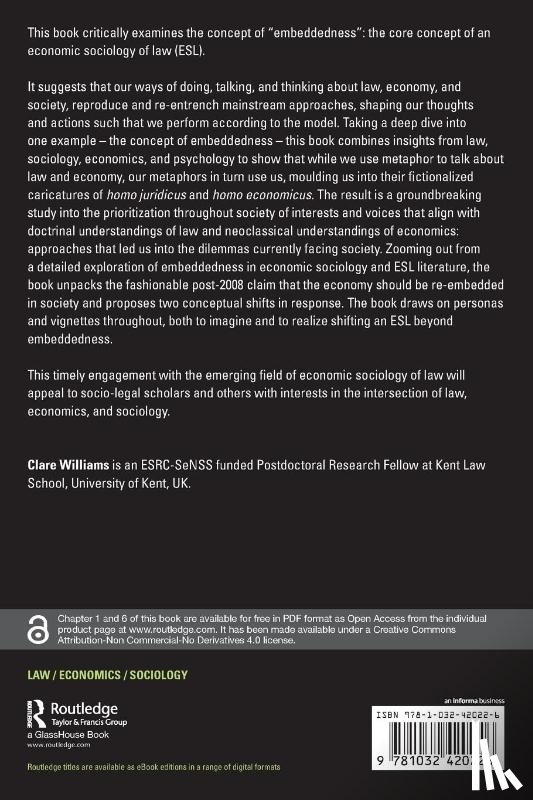 Williams, Clare - An Economic Sociology of Law Reimagined