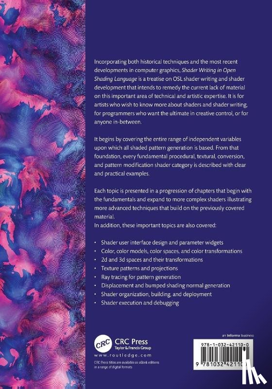 Prater, Mitch J. - Shader Writing in Open Shading Language