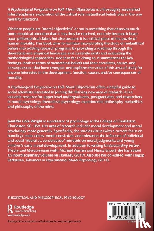 Wright, Jennifer Cole - A Psychological Perspective on Folk Moral Objectivism