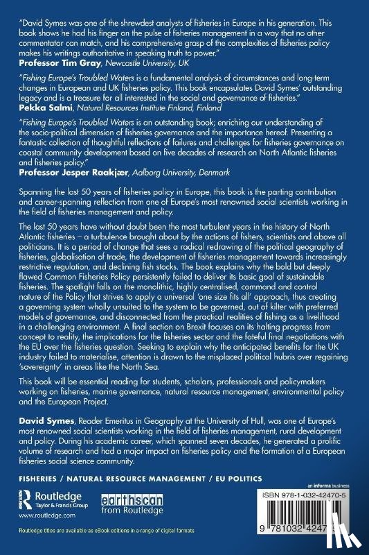 Symes, David - Fishing Europe's Troubled Waters