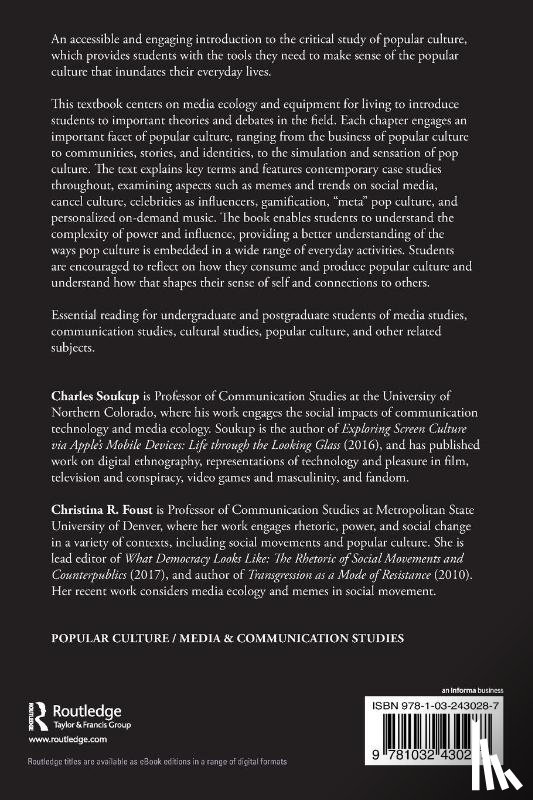 Soukup, Charles, Foust, Christina R. - Popular Culture in Everyday Life