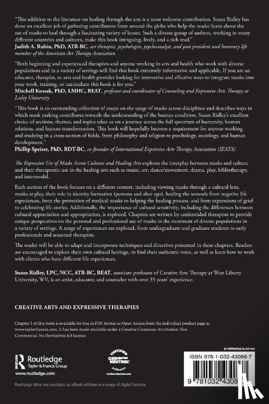  - The Expressive Use of Masks Across Cultures and Healing Arts