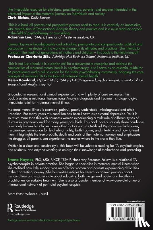 Haynes, Emma - A Transactional Analysis of Motherhood and Disturbances in the Maternal