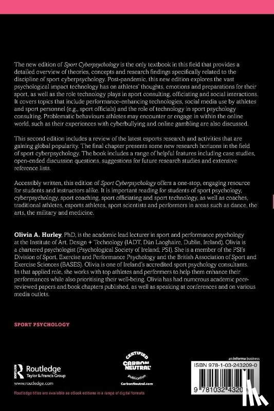 Hurley, Olivia A. (Institute of Art - Sport Cyberpsychology