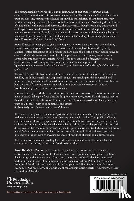 Kuraishi, Anam - Towards a New Paradigm on Post-truth