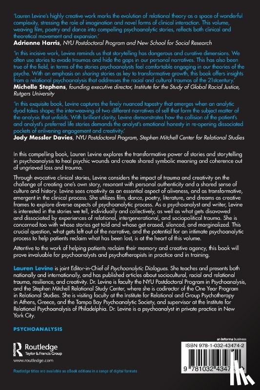 Levine, Lauren - Risking Intimacy and Creative Transformation in Psychoanalysis