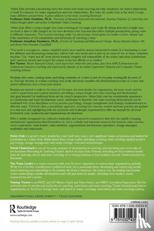 Zink, Helen - Team Coaching for Organisational Development