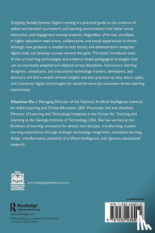 Ou, Chaohua - Designing Socially Dynamic Digital Learning