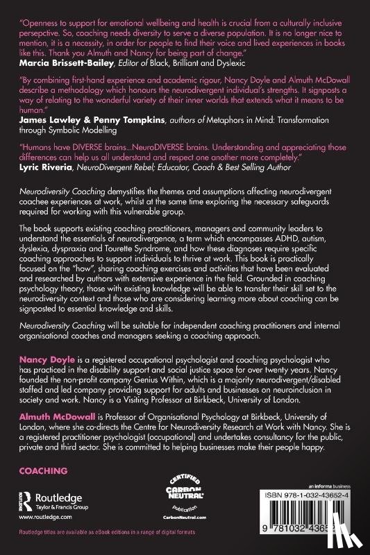 Doyle, Nancy, McDowall, Almuth - Neurodiversity Coaching