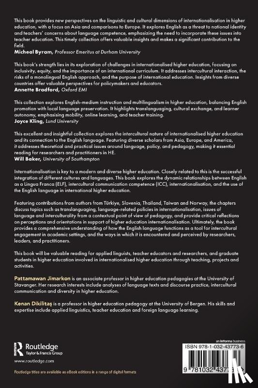  - Critical Intercultural and English Language Issues in the Internationalisation of Higher Education