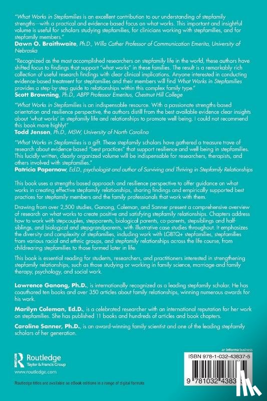 Ganong, Lawrence, Coleman, Marilyn, Sanner, Caroline - What Works in Stepfamilies