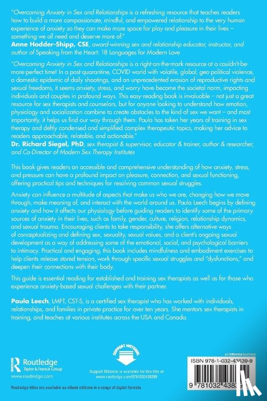 Leech, Paula - Overcoming Anxiety in Sex and Relationships